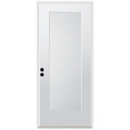 TRIMLITE Exterior Single Door, Right Hand, 1.75 Thick, Fiberglass 2868RHISPSF1PSHK691615M